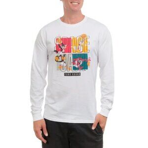 NEW Space Jam Squad Men's Graphic Long Sleeve Tee 3X